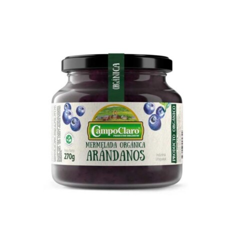 Mermelada De Arandanos Campo Claro 270g Mermelada Campo Claro Arandano