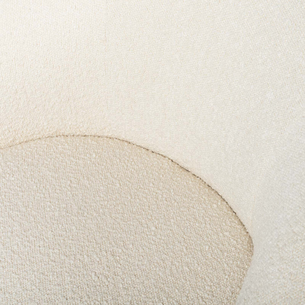 BUTACA GIRATORIA TELA NATURAL-BEIGE HARP NATURAL