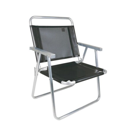 Silla Mor Oversize Aluminio NEGRO