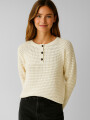 Sweater Ozara Marfil / Off White