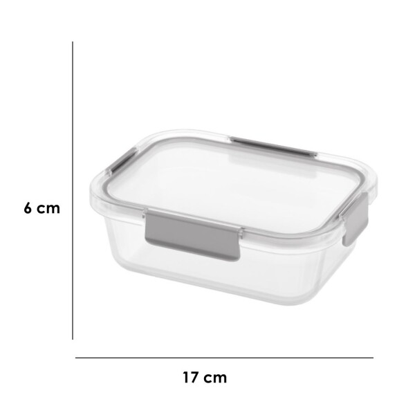Bento box 640ml gris