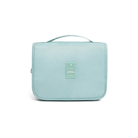 Neceser organizador con reparticiones Celeste