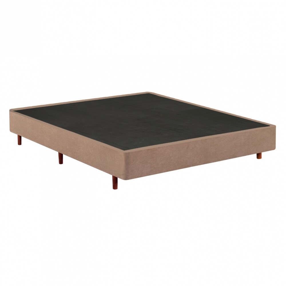 Base Sommier 2 Plazas - Mannes - Beige Base Sommier 2 Plazas - Mannes - Beige