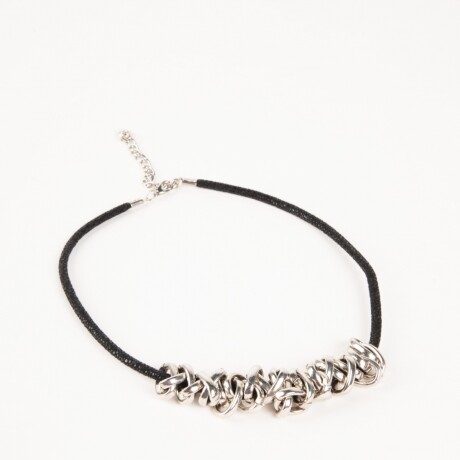 CHOKER STOJA Plateado