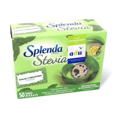 Splenda Stevia 50 Sobres Splenda Stevia 50 Sobres
