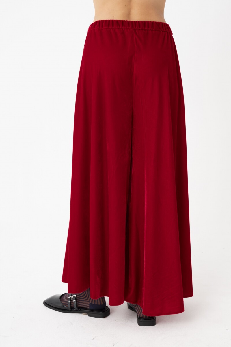 PANTALÓN EXTRA WIDE Rojo