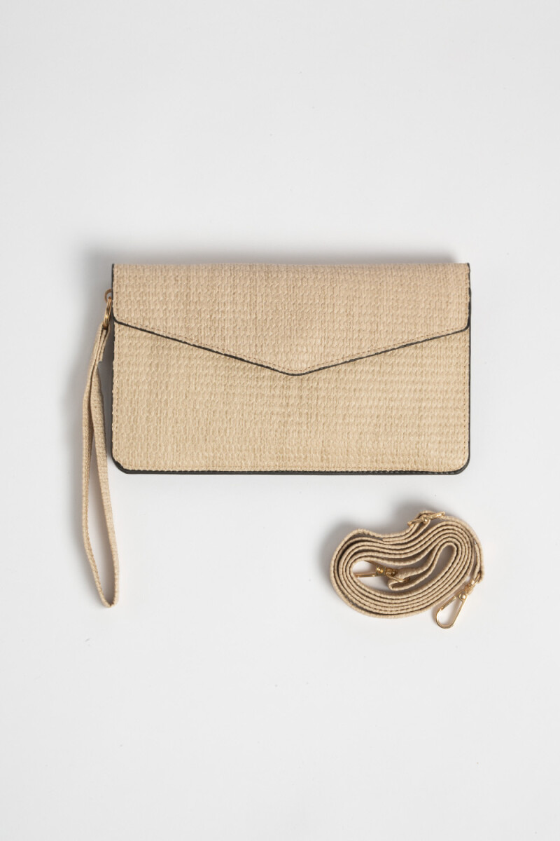 Billetera sobre textura Blanca