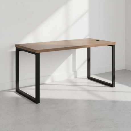 MESA DE REUNIÓN MDP-Y-MELAMINA MARRON F220