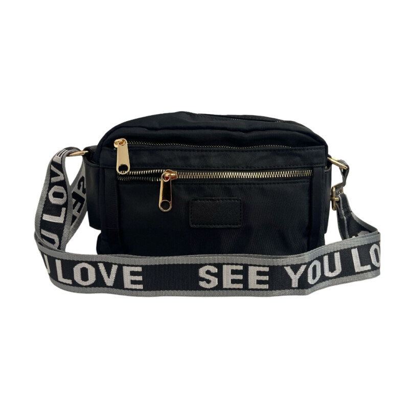 Bandolera De Nylon Cinta/Letras FI BOLSO BANDOLERA 100% NYLON 6603