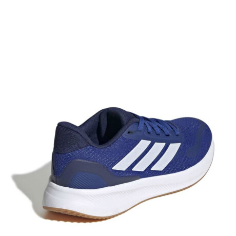 Championes Unisex Adidas Run Falcon 5 JRS Azul Francia - Blanco