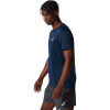 Remera Deportiva Para Hombre Asics Core Running PA SS Tee Azul Oscuro