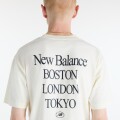 Remera New Balance de Hombre-International Stamp-MT6216IHAGA CHARCOAL HEATHER