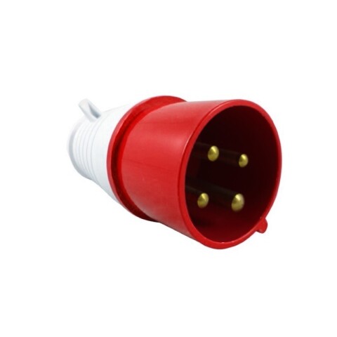 FICHA MACHO IND. 3X32A+T IP44 380V FICHA MACHO IND. 3X32A+T IP44 380V