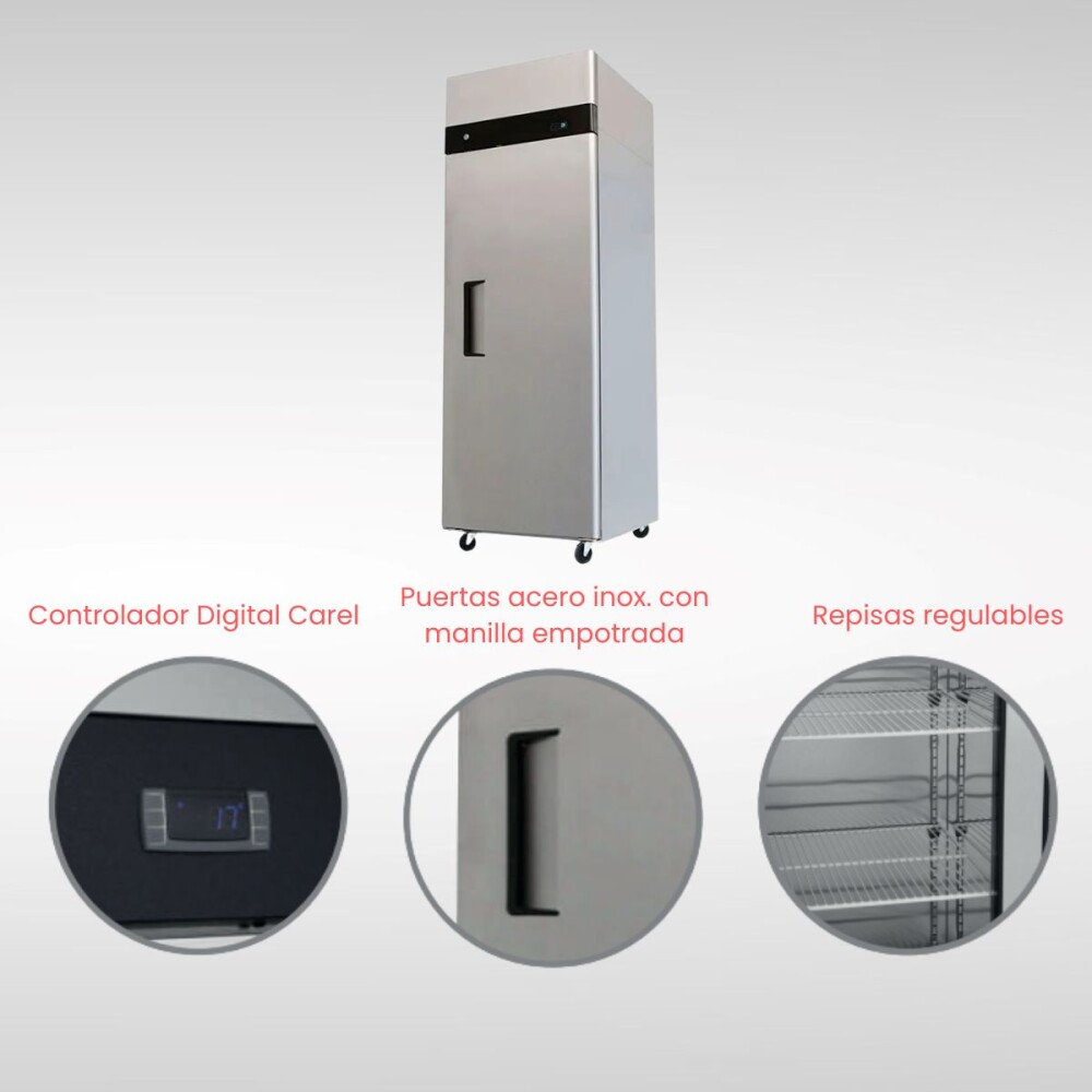 Freezer Vertical Industrial 370 Litros 1 Puerta Freezer Vertical Industrial 370 Litros 1 Puerta