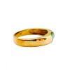 Anillo Solitario-Oro Bajo-Piedra Esmeralda-AN8146 conpiedra