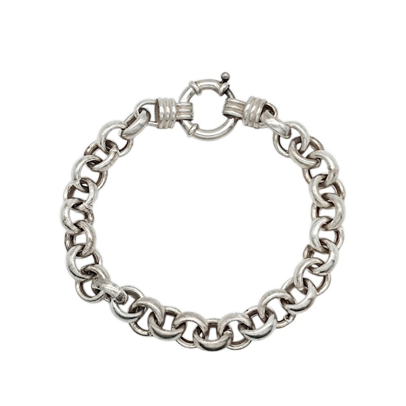 Pulsera Rolo-Plata 925-Sin piedra-PU3137 sinpiedra