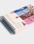 Anotadores Cuadernos y Memos Memo Espiralado De 200 Hojas Con Elástico Y Stickers - Combinacion Multicolor