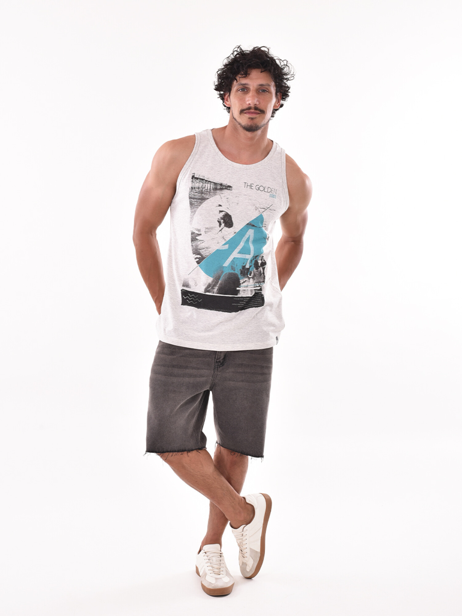 MUSCULOSA SAN DIEGO SLIM ESTAMPADO 3 — Guapa