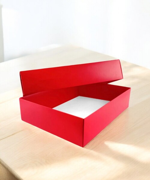 Caja eco 08 - 20x30x9 cm. ROJO