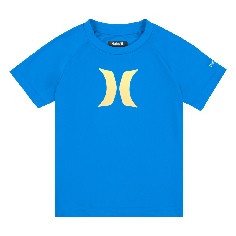 Camiseta Hurley Ombre Icon Upf Shirt de Niño Azul