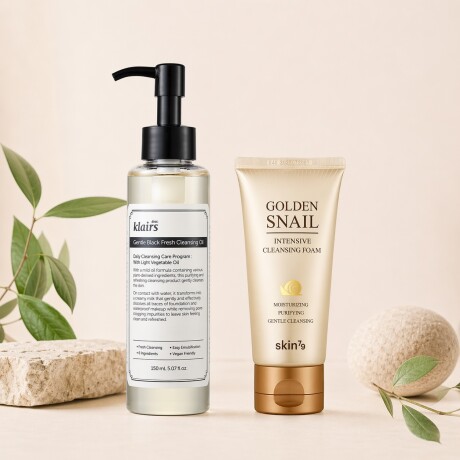 Doble limpieza pieles deshidratadas, opacas. Doble limpieza pieles deshidratadas, opacas.