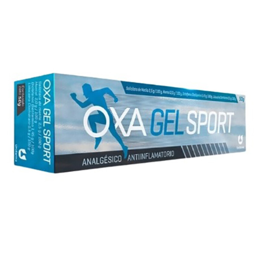 Gel Analgésico y Antiinflamatorio Oxa Gel Sport 50 g - Urufarma Gel Analgésico y Antiinflamatorio Oxa Gel Sport 50 g - Urufarma