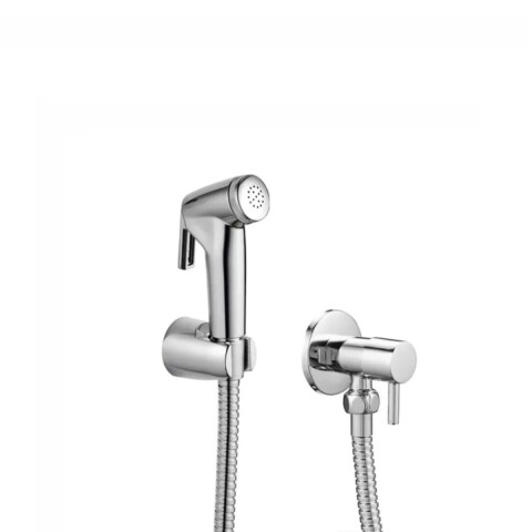 Grifería de Ducha higiénica de pared completa agua fría Cromado Grifería De Ducha Higiénica De Pared Completa Agua Fría Cromado