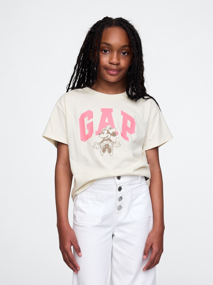 Remera Logo Gap Disney Niña - Chino 