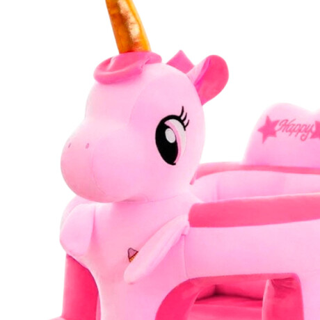 Sillón Puff Infantil Animales Felpa Asiento Corral Unicornio