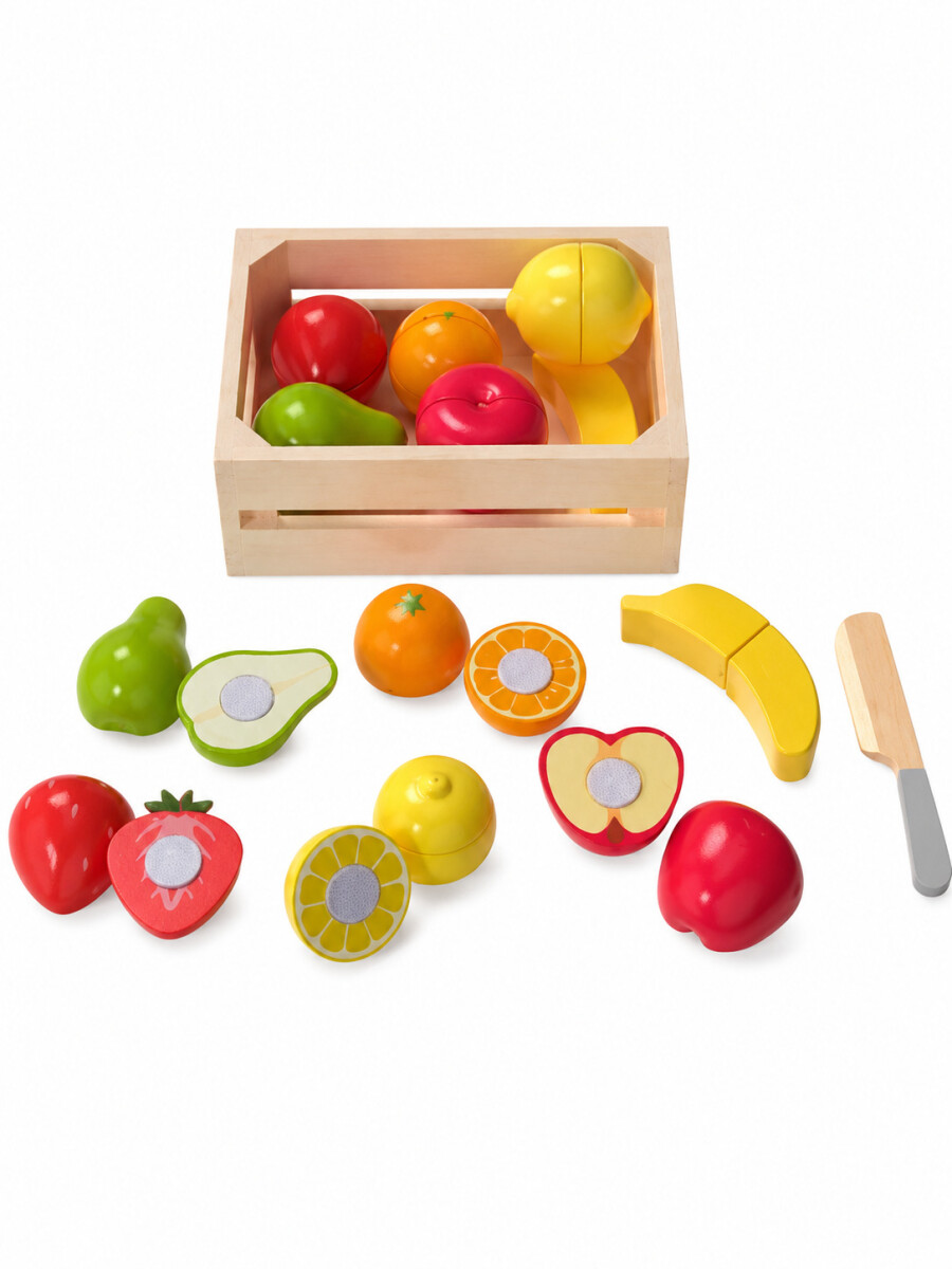 JUEGO DE COMIDA CORTANTE - MULTICOLOR 