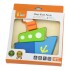 Puzzle silueta Viga 4 piezas Barco
