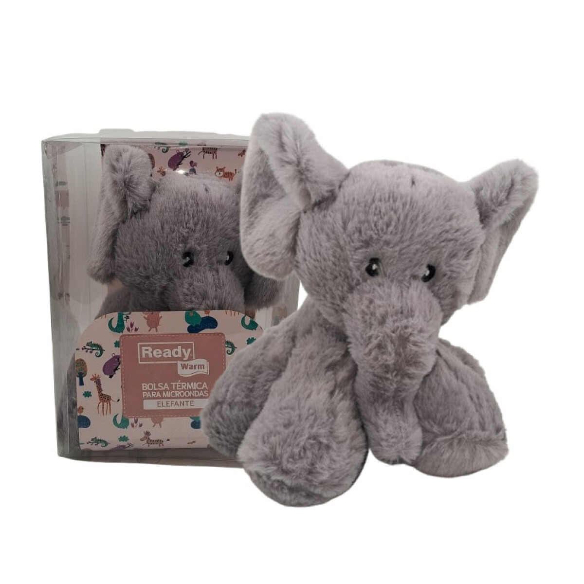 Bolsa térmica para microondas con turmalina - Elefante 