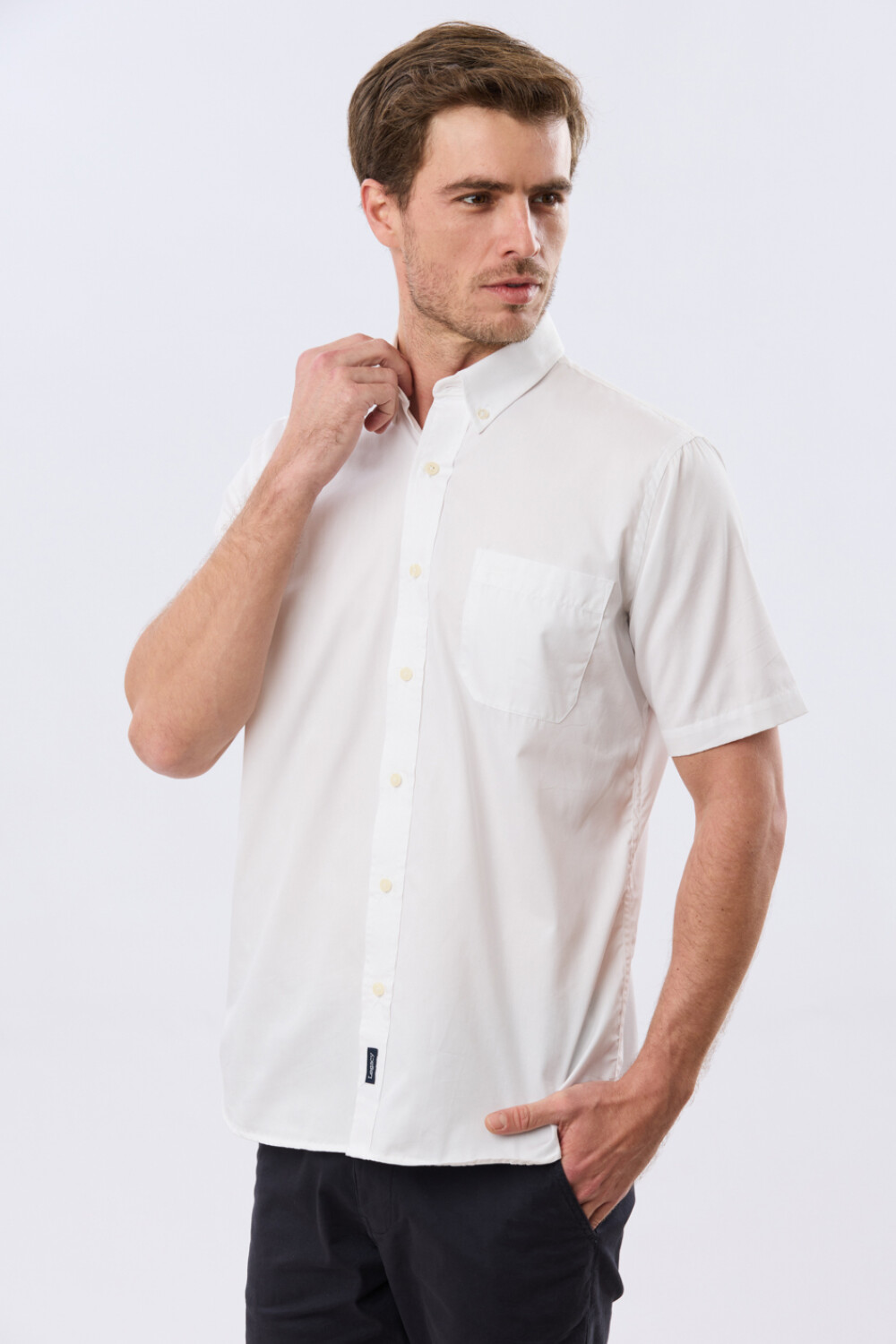 CAMISA LISA SPORT Blanco