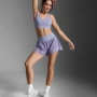 Aero Mesh Medium Impact Bra - Mujer Digital Lilac/white Reflective