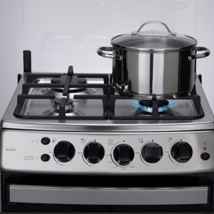 Cocina a Gas 4h 50cm con Grill a Eléctrico Indurama BILBAO Cocina a Gas 4h 50cm con Grill a Eléctrico Indurama BILBAO
