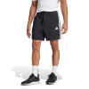 Short de Hombre Adidas 3s Chelsea Negro-Blanco