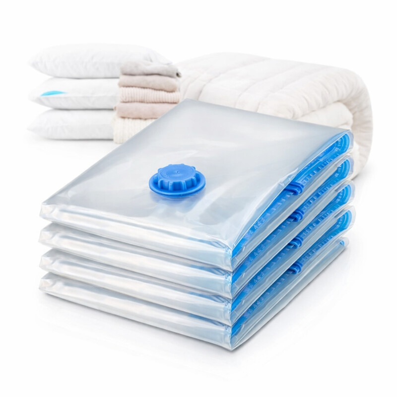 Kit Bolsas Al Vacio 100x120cm Reducir Espacio Ropa Almacenar Kit Bolsas Al Vacio 100x120cm Reducir Espacio Ropa Almacenar