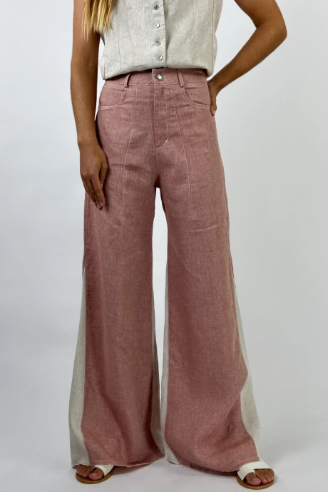 PANTALON JACINTO BLEND rosado xs