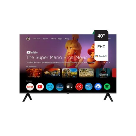 Smart Tv RCA 40' FHD LED R40GL100 Google Tv Con Control Remoto Smart Tv RCA 40' FHD LED R40GL100 Google Tv Con Control Remoto