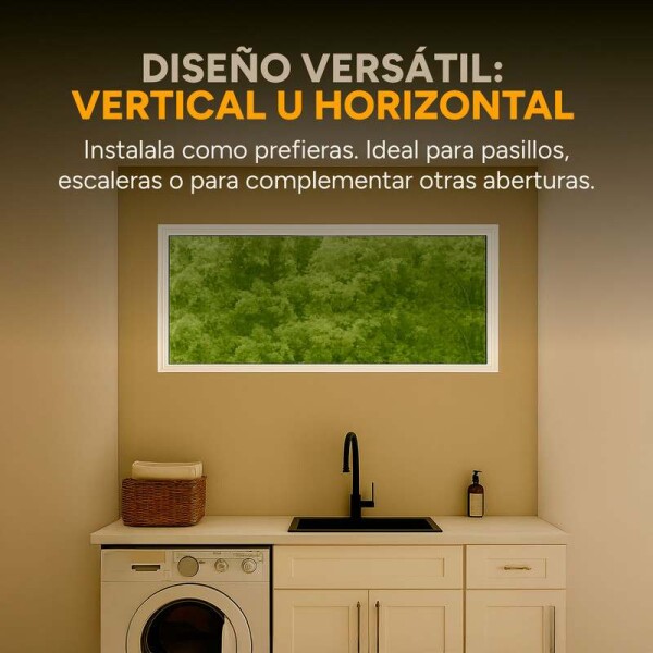 Ventana de PVC Blanco Fija 50 X 150 Cm Paño Fijo Premium Ventana de PVC Blanco Fija 50 X 150 Cm Paño Fijo Premium
