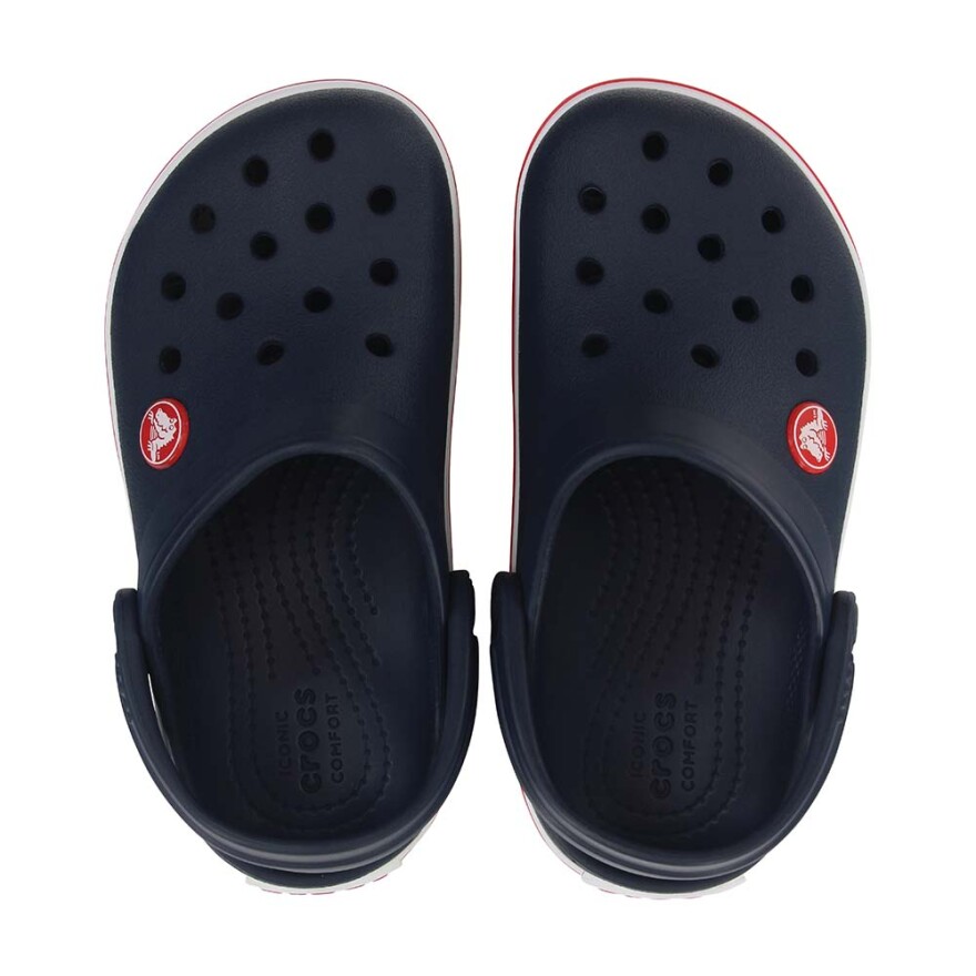Crocband Clog T - Niños 1 a 5 años Navy/red