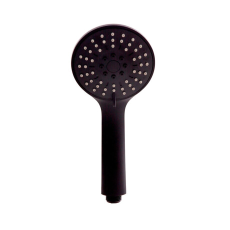 GRIFERIA TELEFONO DUCHA NEGRO MATE LINEA AGORA ABS BAÑO NEGRO