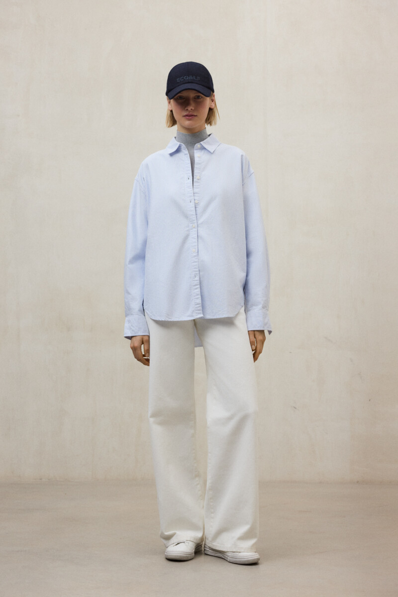 CAMISA ELENA Celeste