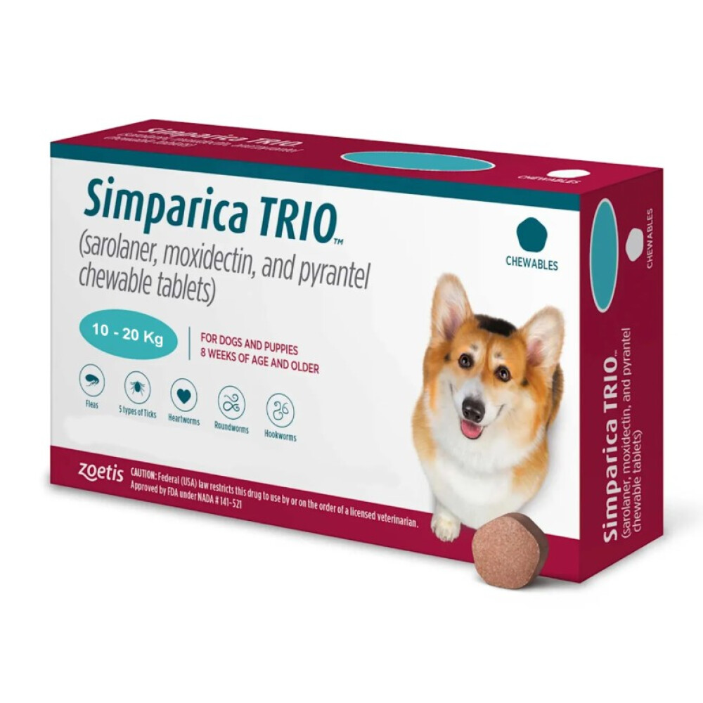 SIMPARICA TRIO 10 - 20 KG SIMPARICA TRIO 10 - 20 KG