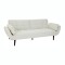 SOFA FRIDA Sillón Sofá Cama RUSTICO Frida Respaldo Reclinable - Gris