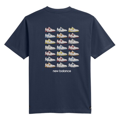 Remera New Balance de hombre - MT31577NNY BLUE