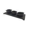 Conjunto salsas 4 piezas de hierro Conjunto salsas 4 piezas de hierro