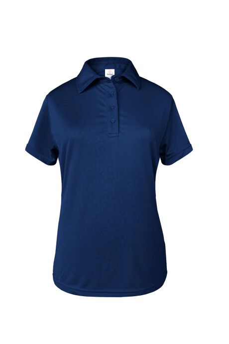 Remera chomba dry fit dama azul marino