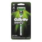 GILLETTE MACH 3 MAQUINA SENSITI RECARGAB única