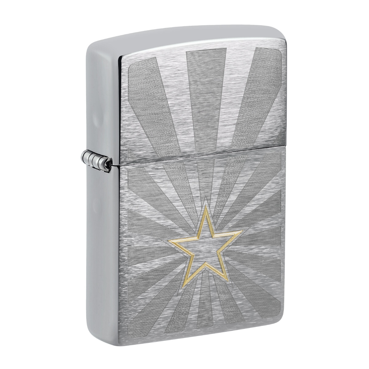 Encendedor Zippo Plata C/diseño 